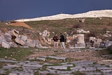 Tourists Explore Antioch Pisidian