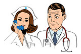 doctor and nurse