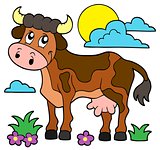 Cow theme image 1