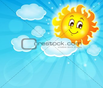 Image with happy sun theme 6