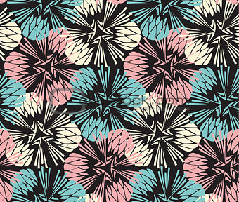 vector seamless pattern. stylish texture. endless abstract background