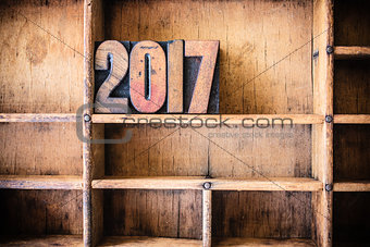 2017 Concept Wooden Letterpress Theme