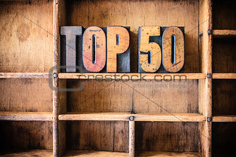 Top 50 Concept Wooden Letterpress Theme