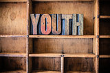 Youth Concept Wooden Letterpress Theme