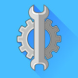 Wrench Gear Icon