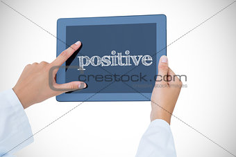 Positive against doctor using tablet pc