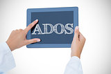 Ados against doctor using tablet pc