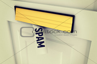 Spam against letter through post box