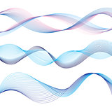 different waves graphic