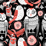 pattern different owls