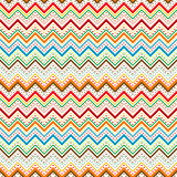 Dots and zig zag lines background