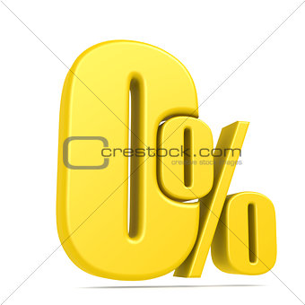 Zero percent