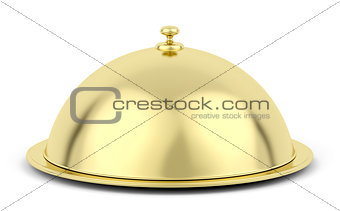Gold cloche