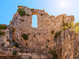 Ruins of Byzantine church in Jerusalem
