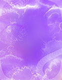 Lilac and white abstract background