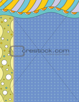 Modern colorful vector background with dots
