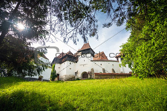 Fortified Church at Viscri in Transylvania