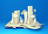 Pop-Up Book - Busy City Life