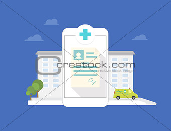 Hospital mobile application