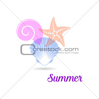Summer holiday card