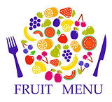 fruit set for table menu