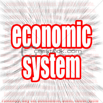 Economic system