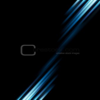 Conceptual dark blue stripes vector background