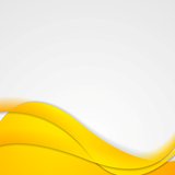 Bright yellow waves corporate design