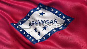 US state flag of Arkansas