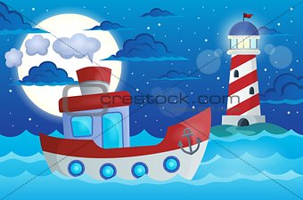 Boat theme image 1