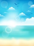 Summer theme abstract background 4