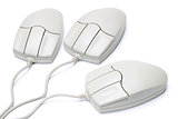 Three Computer mouse