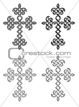 Traditional Armenian Apostolic Church plaited crosses