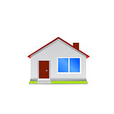 House icon isolated  Vector