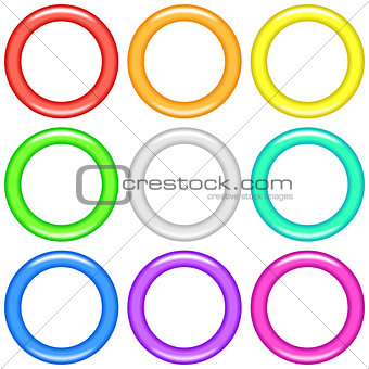 Color rings, set