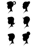 Silhouettes head girls