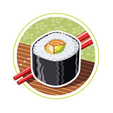 Sushi. Japanese food