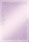 Modern purple banners - astral and flower theme. Vector background