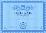 Certificate or coupon template