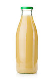 Pear juice glass bottle