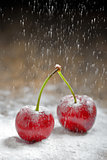 cherry with sugar