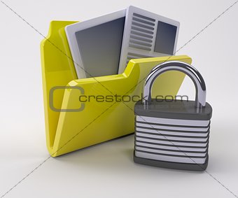 Doucment Security Icon