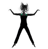 woman dancer dancing silhouette