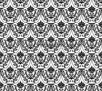 Damask seamless pattern