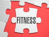 Fitness - Puzzle on the Place of Missing Pieces.