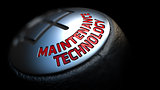 Maintenance Technologies on Car's Shift Knob.