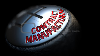 Contract Manufacturing. Gear Lever. Control Concept.