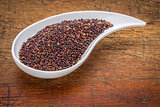 gluten free black quinoa grain