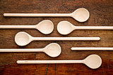 wooden spoon abstract