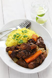 cuban oxtail stew with yellow rice